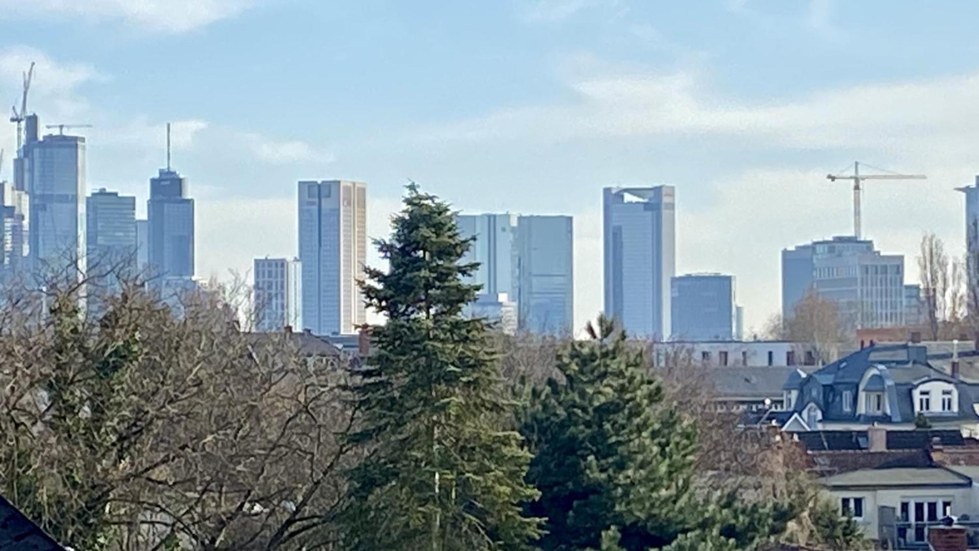 Schoenes Erwachen Im Frankfurter Penthouse Франкфурт на Майн Екстериор снимка